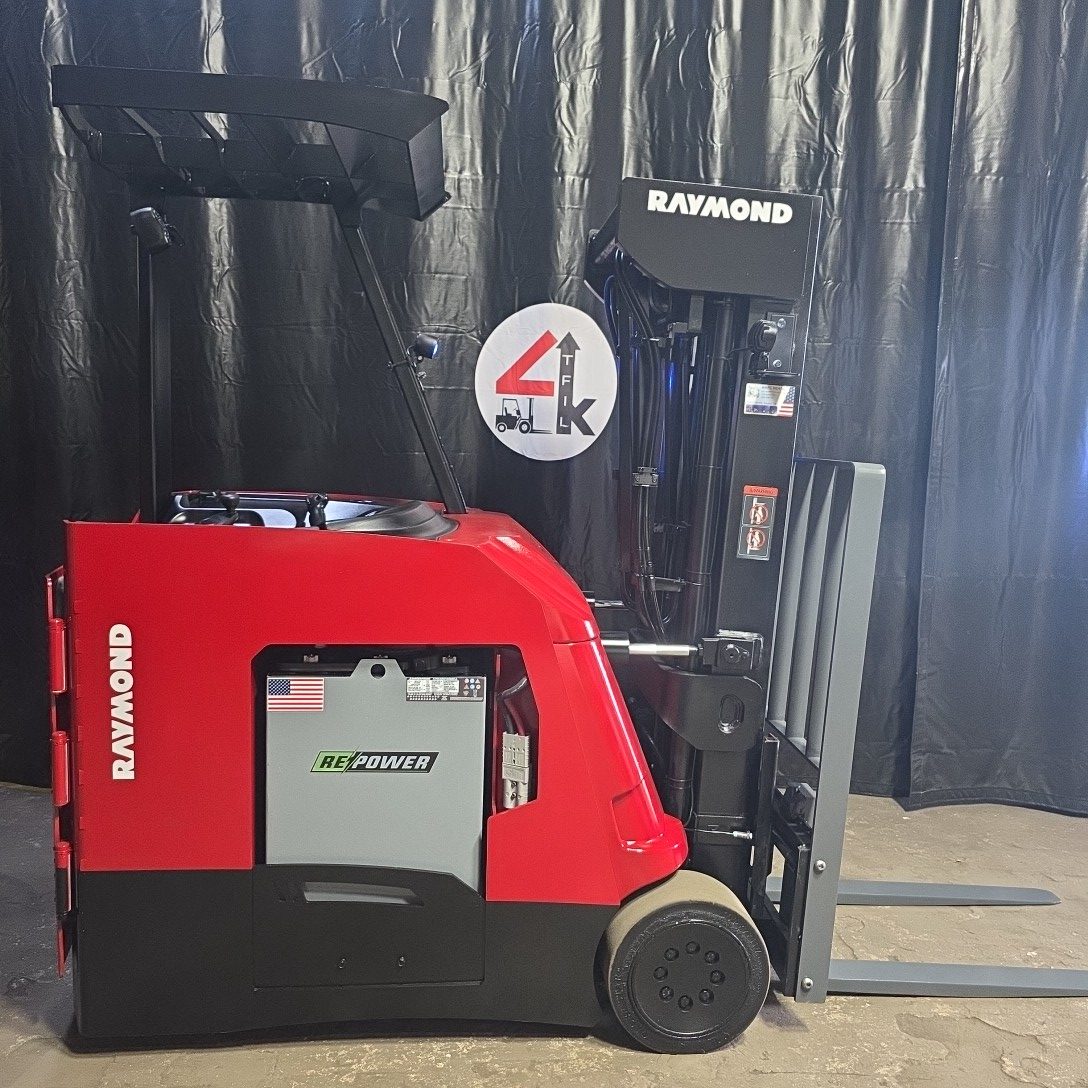 4K LIFT LLC - 2021 Raymond 425-C40QM With 2025 Battery, 4000 LB, 4-Stage Mast 259”, Electric Stand-up Forklift