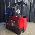 4K LIFT LLC - 2021 Raymond 425-C40QM With 2025 Battery, 4000 LB, 4-Stage Mast 259”, Electric Stand-up Forklift