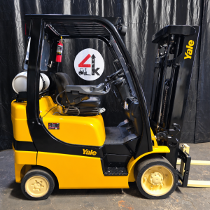2017 Yale GLC050VX, 5000 LB, 3-Stage Mast 189”, LPG Forklift