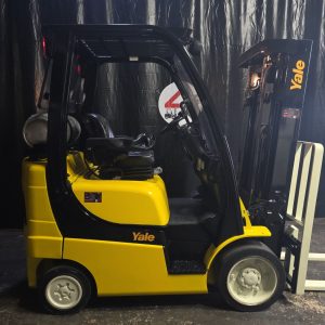 2017 Yale GLC050VX, 5000 LB, 3-Stage Mast 189”, LPG Forklift