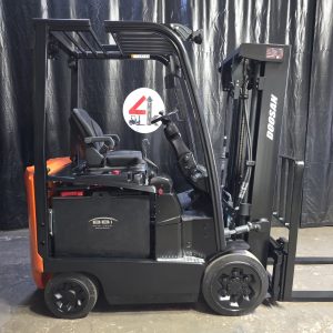 2023 Doosan BC25S-7 With 2023 Battery, 4300 LB, 3-Stage Mast 189”, Electric Sit-down Forklift