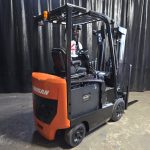 4K LIFT LLC - 2023 Doosan BC25S-7 With 2023 Battery, 4300 LB, 3-Stage Mast 189”, Electric Sit-down Forklift