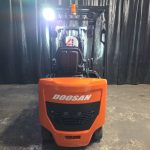 2023 Doosan BC25S-7 With 2023 Battery, 4300 LB, 3-Stage Mast 189”, Electric Sit-down Forklift