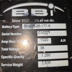 2023 Doosan BC25S-7 With 2023 Battery, 4300 LB, 3-Stage Mast 189”, Electric Sit-down Forklift