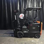 2023 Doosan BC25S-7 With 2023 Battery, 4300 LB, 3-Stage Mast 189”, Electric Sit-down Forklift