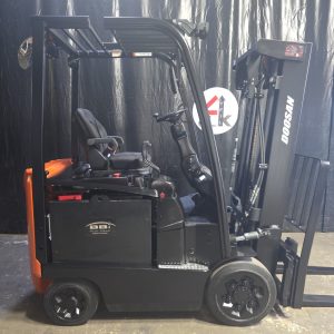 2023 Doosan BC25S-7 With 2023 Battery, 4300 LB, 3-Stage Mast 189”, Electric Sit-down Forklift